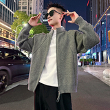 MC196/特P88控128简约高品质网红立领外套针织开衫毛衣男2，男装针织衫/毛衣，电商A256
