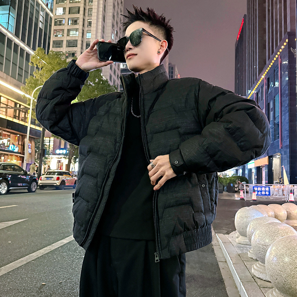 A219/P268控358梯形行线简约光板90羽绒服男士上衣保暖外套2，男装羽绒服，电商A256
