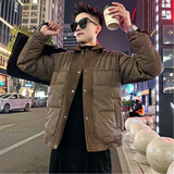 A213/P135控175翻领麦穗纹皮棉衣上衣翻领外套男1，男装棉衣，电商A256