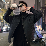 A222/P188控258结构款皮毛一体加厚外套男1，女装短外套，电商A256