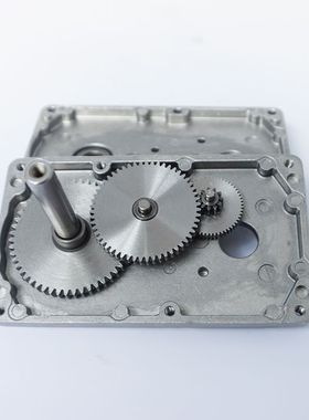 【D轴】7字555SA减速电机24V静音强磁齿轮减速箱卷烟机游戏机