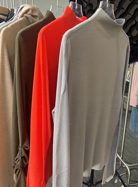 4【沐雅子】011229扬子纱羊毛打底衫-孤品拍超接受劝退