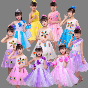 秀 女孩时装 环保亲子装 DIY材料自制环保衣服手工走秀儿童环保服装