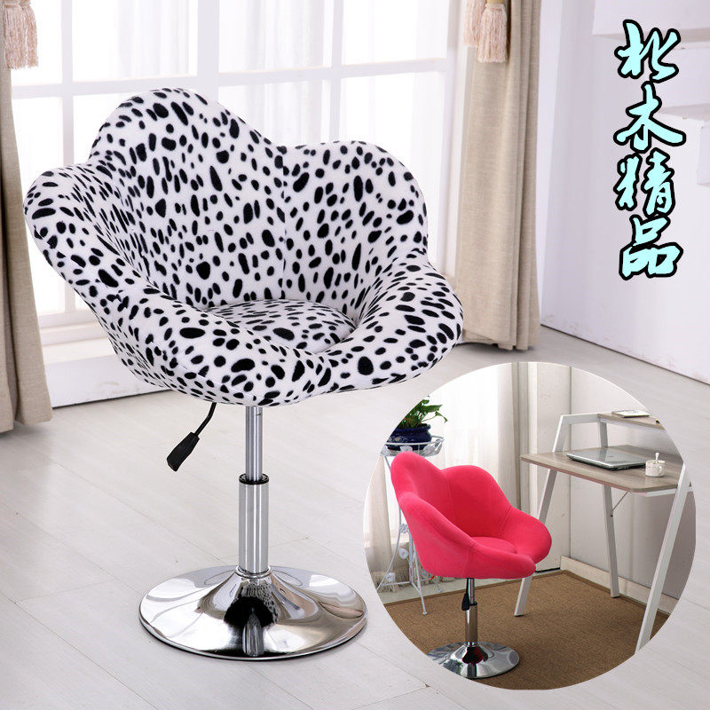 梳妆凳 化妆椅网红ins女生可爱 卧室靠背凳子 家用化妆台美甲椅子