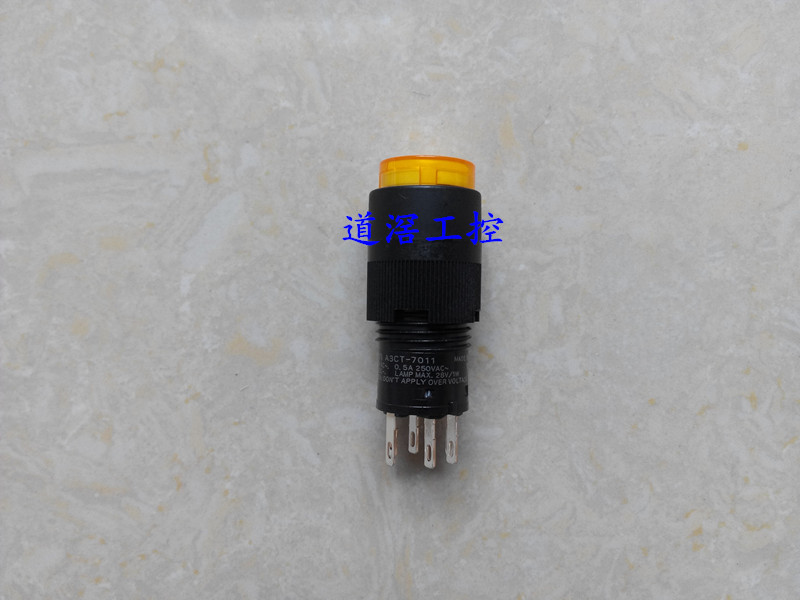 A3CT-90A1-24EY     Omron/欧 姆龙按钮开关（带灯） 电子元器件市场 开关/按钮 原图主图