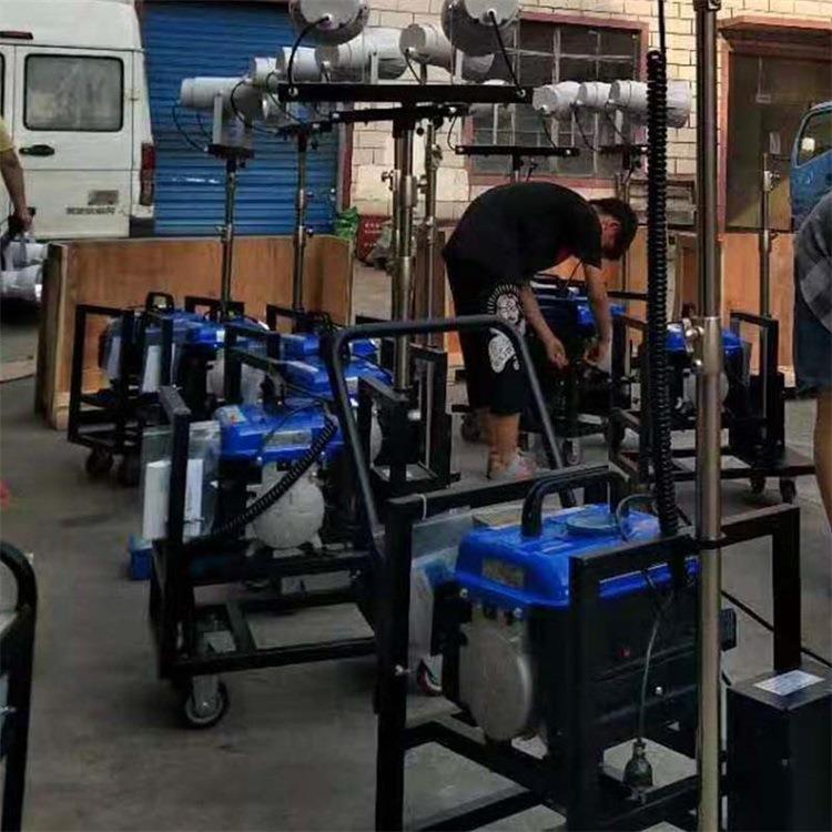 工程移动照明车汽油动力照明时间长户外厂区用四灯头多型号可定做