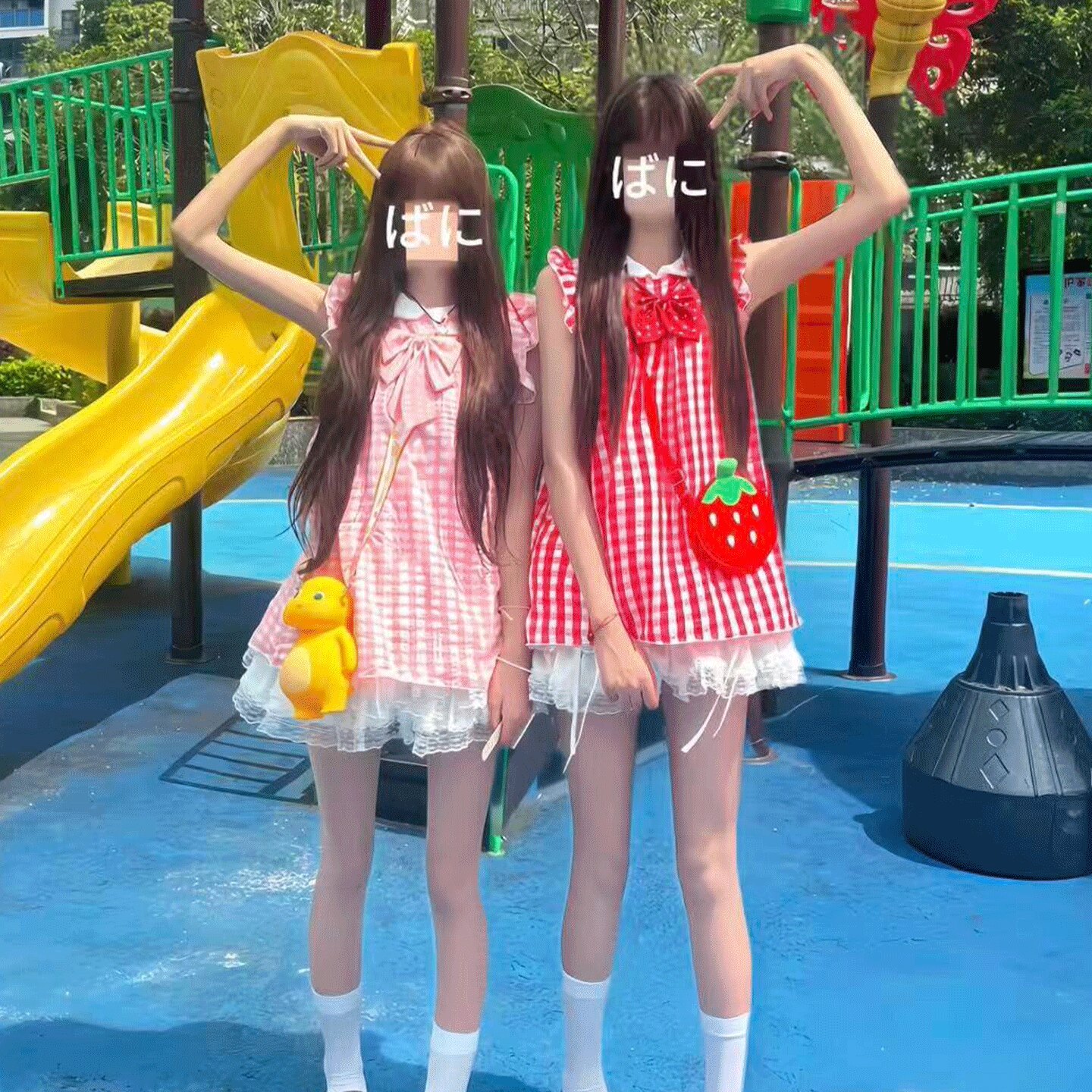 jk软妹学院风双子星公主套装图片