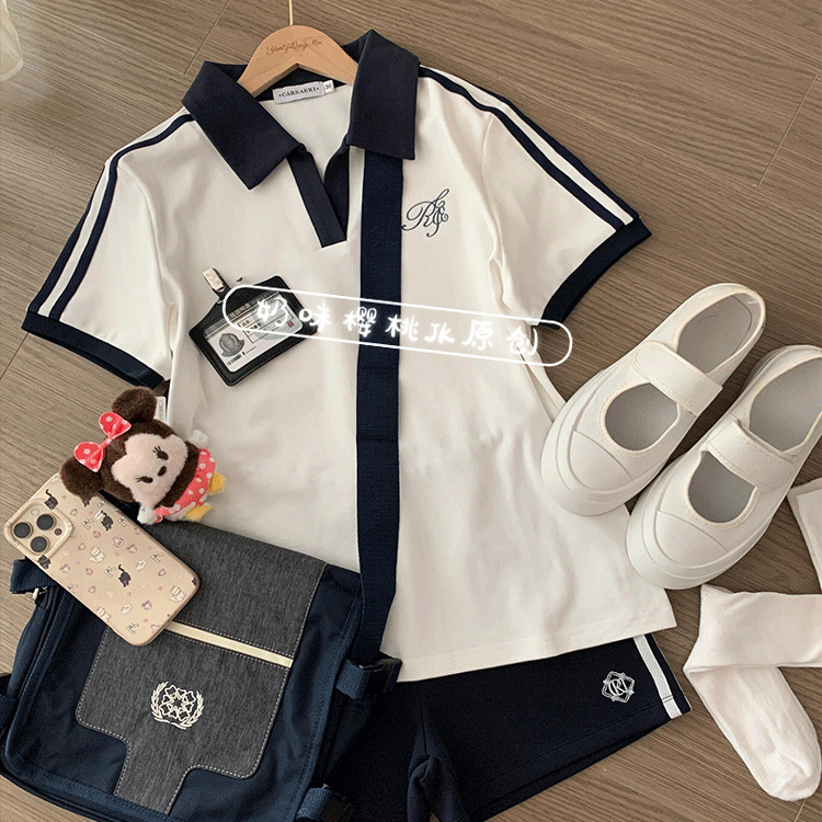 体操服制服套装女2025夏季
