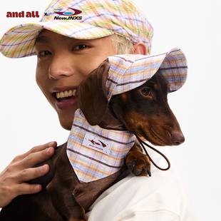 狗狗帽子秋东宠物帽宠物口水巾围脖 江南先生&andallpet联名