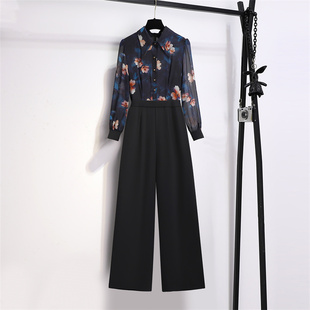 连体裤 气质连身连衣裤 设计感收腰显瘦垂感阔腿法式 2026新款 女夏季