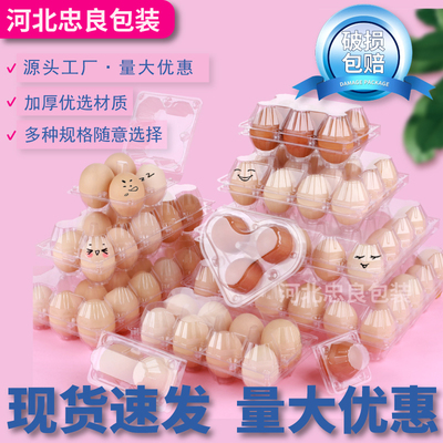 一次性塑料鸡蛋托透明