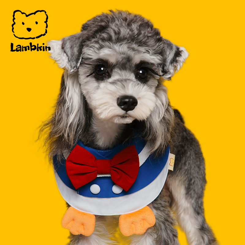 Lambkin怪柚卡通可爱口水巾