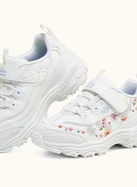 Skechers斯凯奇童鞋熊猫鞋四季女童男童复古老爹鞋运动鞋302525N