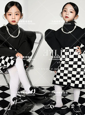 潮童舞台走秀大赛儿童演出服少儿模特T台比赛表演CCAC女童礼服酷