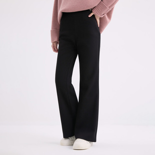 衣唱衣合 2026年春季新款 松紧腰柔滑弹力收腹修身瑜伽芭比喇叭裤