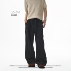 NOFUNNULL美式 潮 宽松运动直筒A字裤 cleanfit纯色休闲卫裤 男女秋季