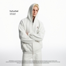 400g重磅美式 NOFUNNULL 潮牌珍珠钉珠连帽卫衣男女外套 明星同款