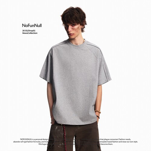 NOFUNNULL美式索罗娜凉感短袖T恤