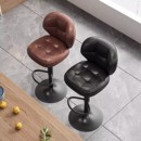 吧台椅子家用升降椅子轻奢酒吧椅靠背椅前台收银吧台凳简约高脚凳