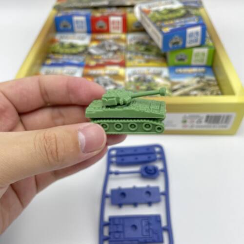 坦克手办组装新款迷你橡皮积木