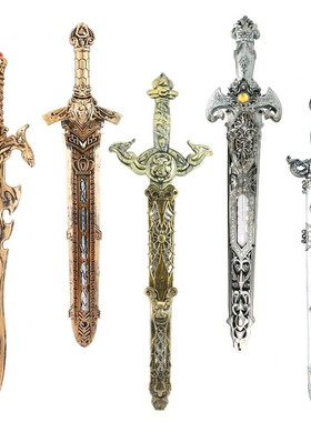 儿童玩具剑刀剑玩具男孩仿真儿童帝王剑塑料尚方宝剑兵器发光礼物