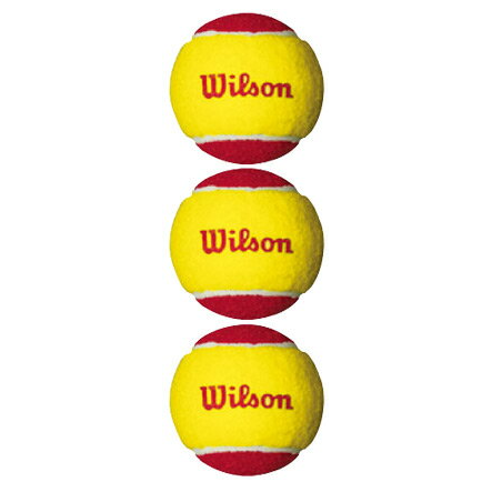 日本代购Wilson威尔胜STARTER EASY BALL网球 3个装青少年球