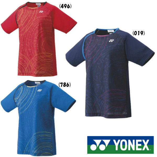 日本羽毛球服短袖T恤YONEX