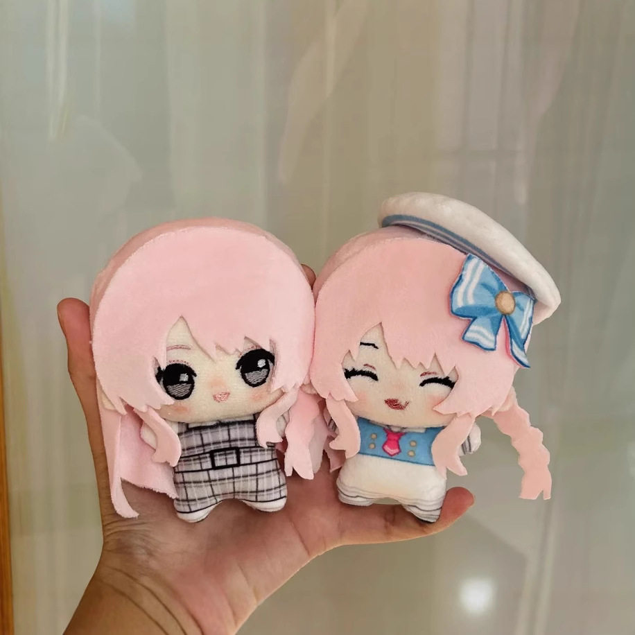 二次元mygo玩偶千早爱音棉花娃娃10cm长崎素世努努体可爱毛绒挂件 - 封面