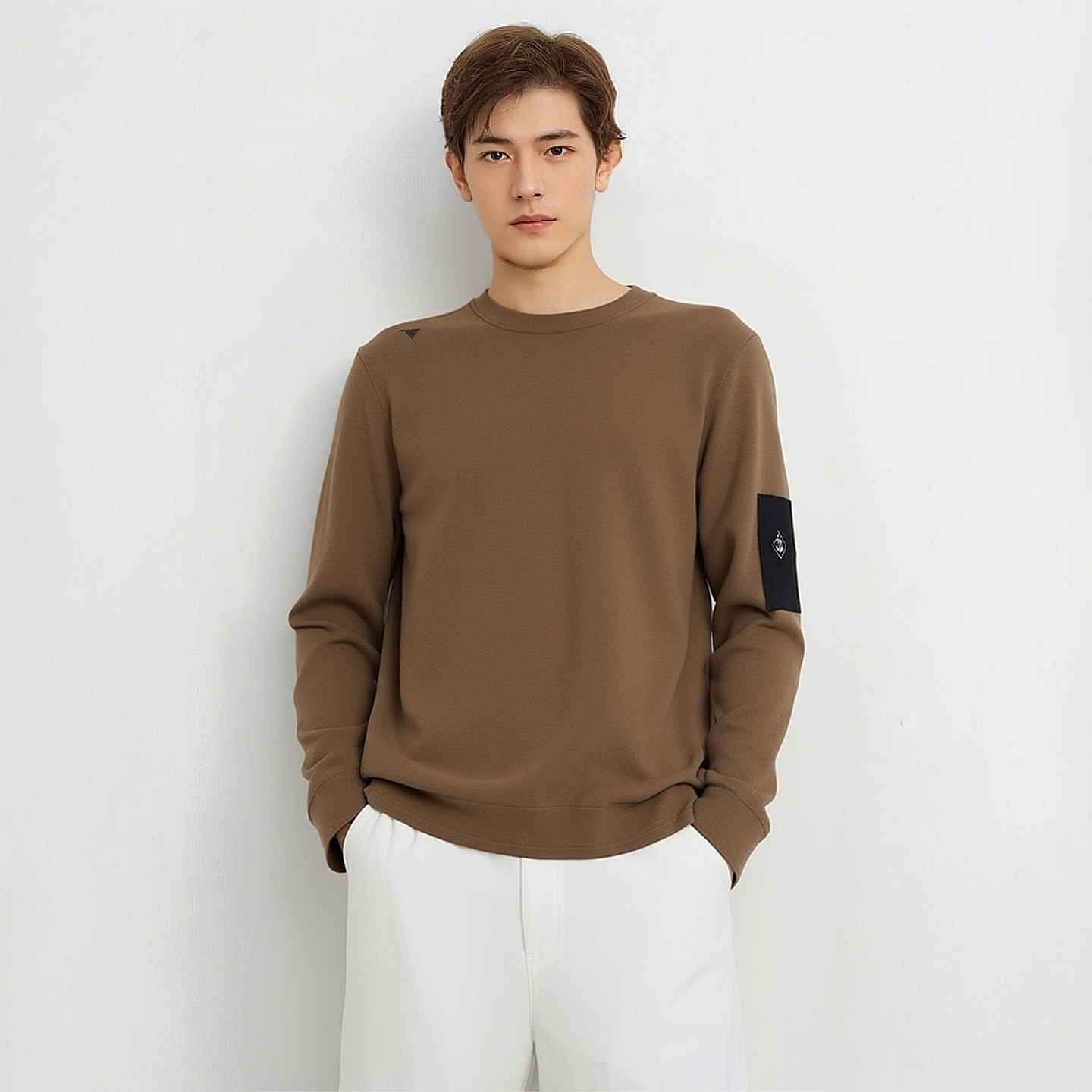H253033519爱登堡男装专柜正品秋装新款长袖羊毛衫针织衫