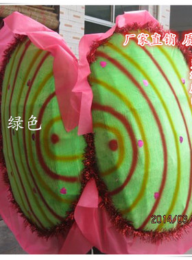 社火工艺蚌壳精道具河蚌精蛤痢儿童蚌壳舞蚌舞舞台贝壳道具灯花蚌