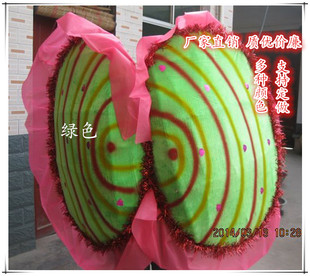 社火工艺蚌壳精道具河蚌精蛤痢儿童蚌壳舞蚌舞舞台贝壳道具灯花蚌