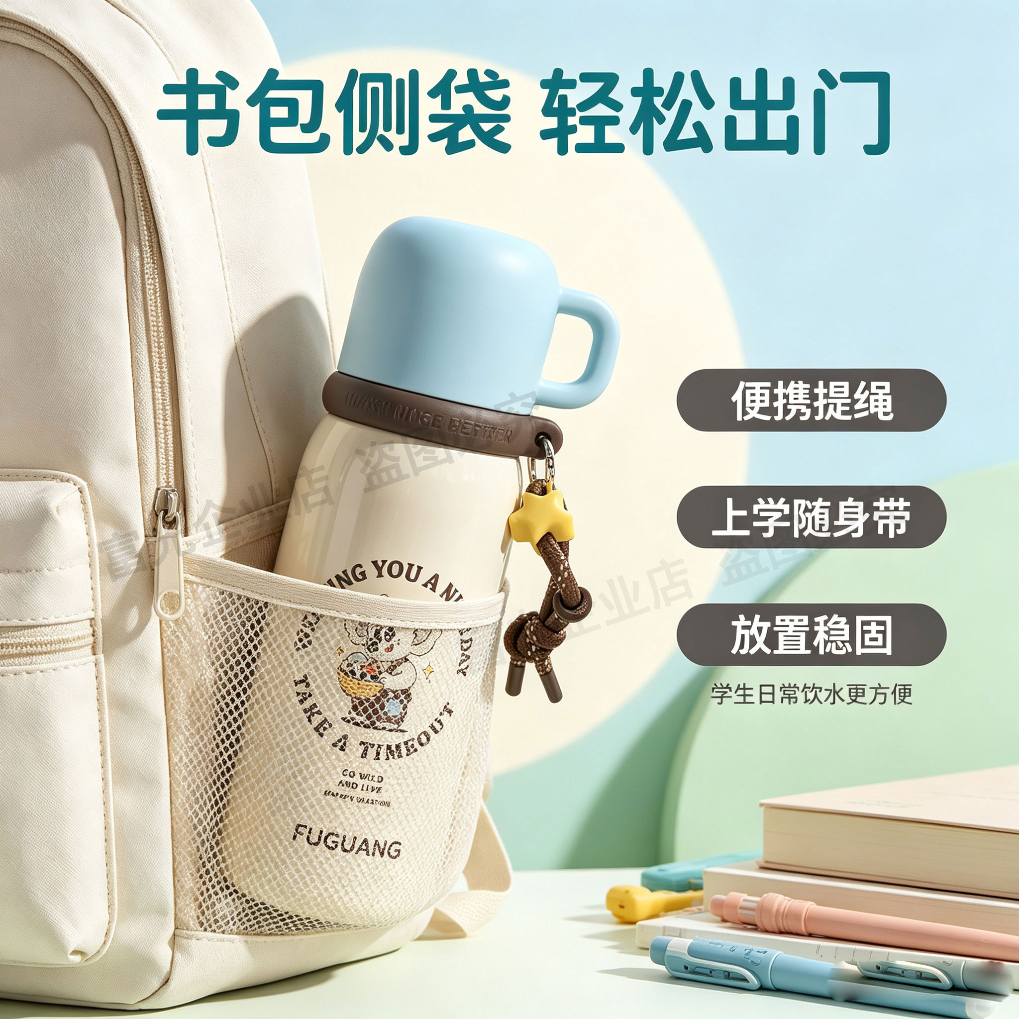 富光保温杯学生上学专用便携水杯保冷/保温杯