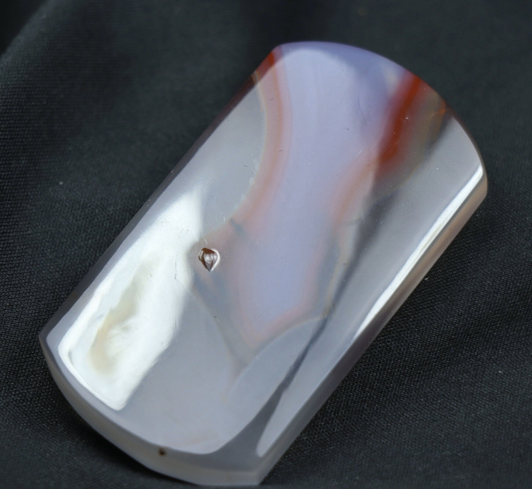 南红原石原矿 南红玛瑙原石 稀有保山超大牌型紫色三色无事牌