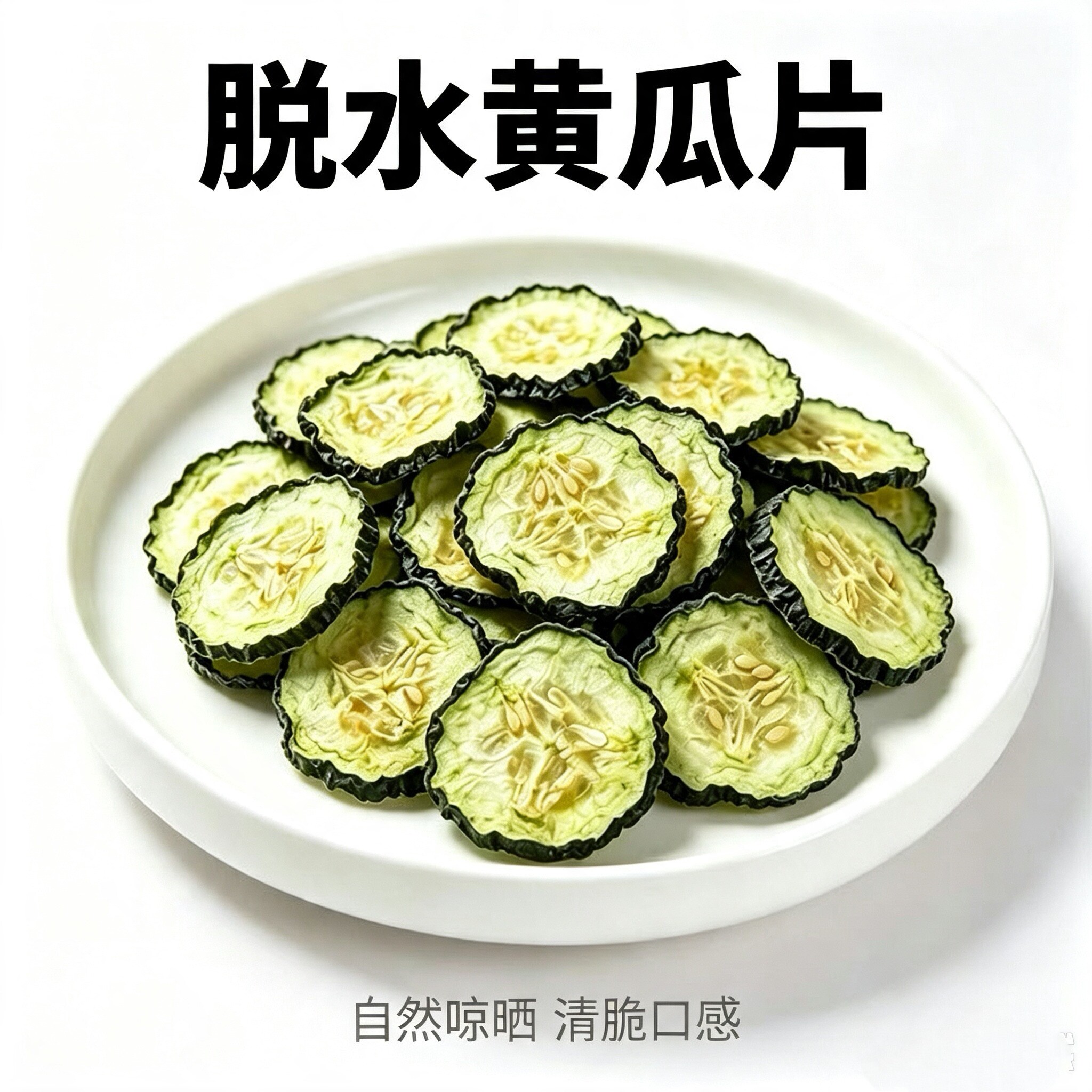 东北农家自制晾晒黄瓜干片条