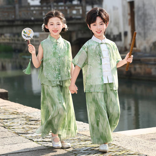 儿童汉服女童新中式中国风仙气