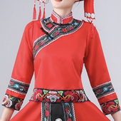 民族风上衣苗族衣服云南贵州少数民族演出服装 广场舞衣服壮族服饰