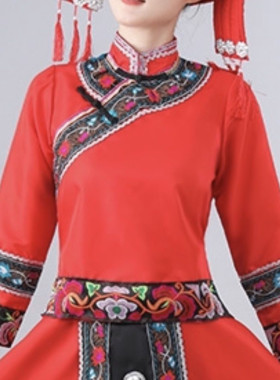 民族风上衣苗族衣服云南贵州少数民族演出服装广场舞衣服壮族服饰