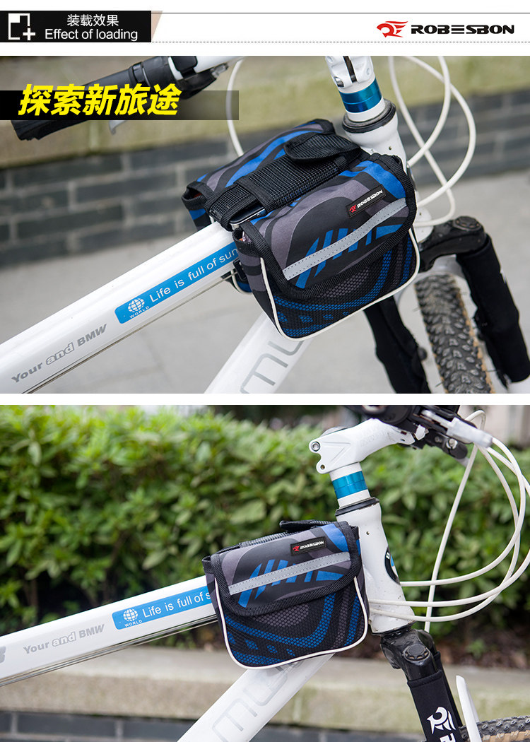 Sacoche pour vélo mixte - Ref 2223228 Image 3