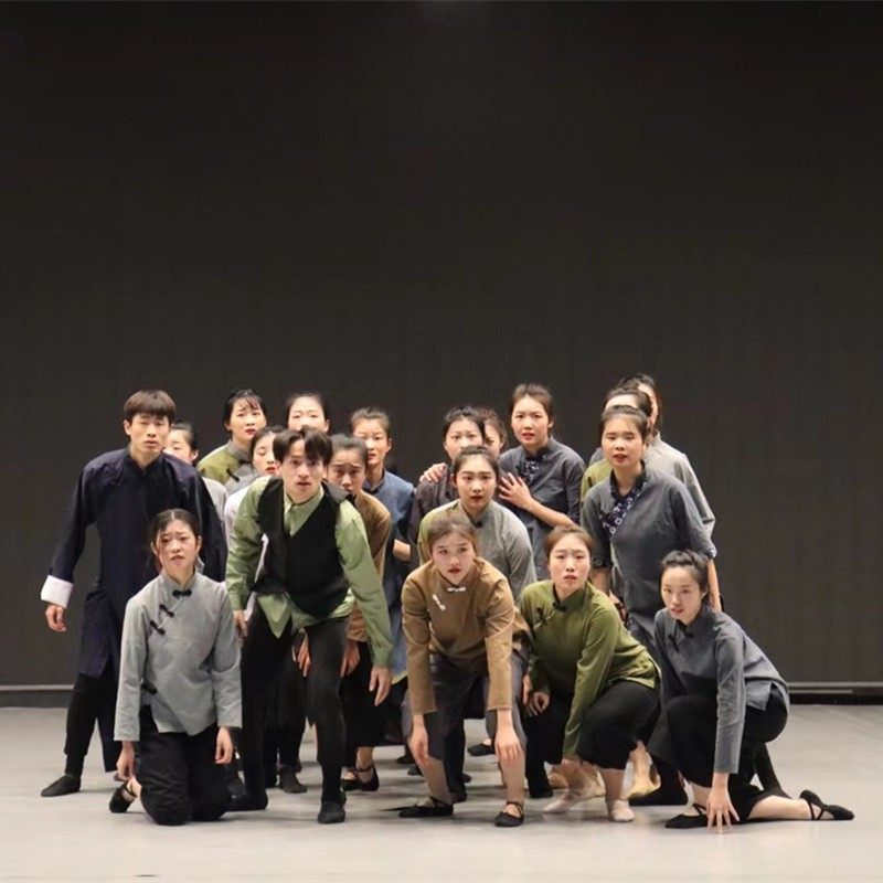 民国老太太演出服老太婆全国舞蹈红船群舞表演服装中国妈妈农民装