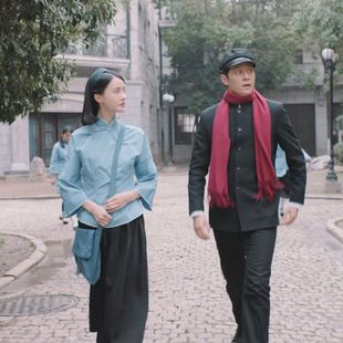 民国风学生装五四青年套装复古风女文艺女青年话剧舞台演出服全套