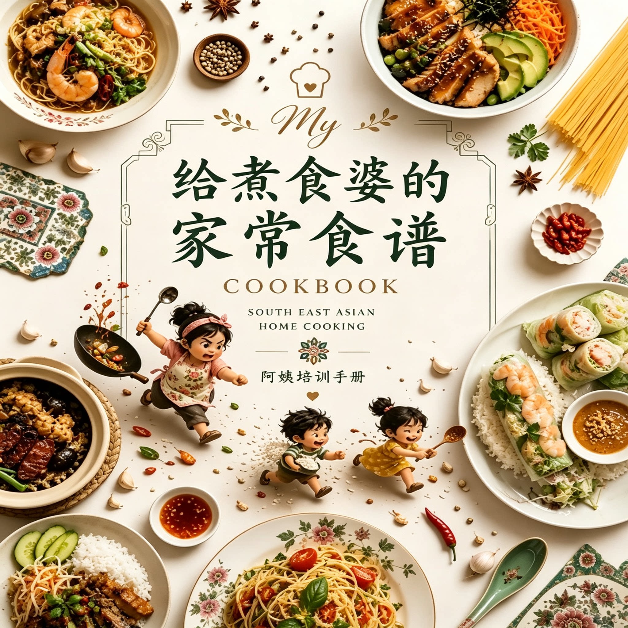 给煮食婆的家常食谱东南亚家常菜做法阿姨培训资料