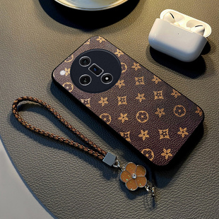 适用于oppofindx7手机壳新款 findx3挂脖斜挎挂绳高级感复古潮牌 findx6pro保护套findx5防摔皮纹硅胶网红女款