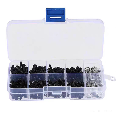 台湾10.9级高强度螺丝 M3 平杯、圆杯螺丝 (340pcs盒)HSP全车适用