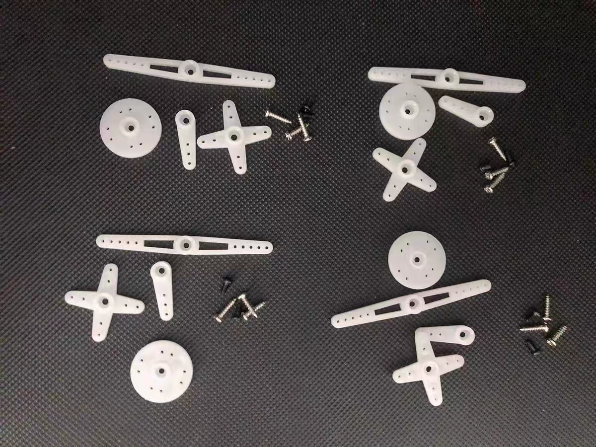 RC舵机臂新款EMAX ES08MA  12g/ 1.8kg/10sec金属齿微型舵机配件