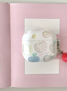 简约ins镂空彩色苹果适用airpodspro2耳机套二代苹果无线蓝牙airpods4蓝牙耳机壳pro防摔保护套