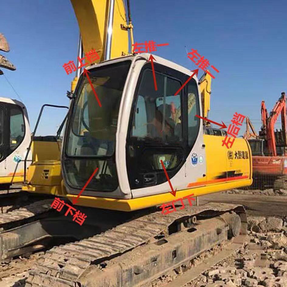 住友sh200 120z3挖掘机前档 后挡 左右门窗挡风玻璃不包邮走物流