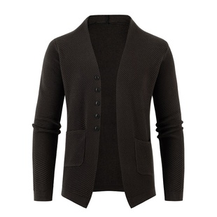 毛衣外套针织衫 漫威毒液2023春季 单排扣开衫 男士 欧美风毛线衣 新款