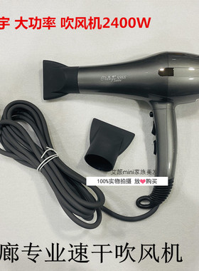 天宇8988吹风机2400W发廊店专业电吹风负离子3.5米长线不伤发吹干