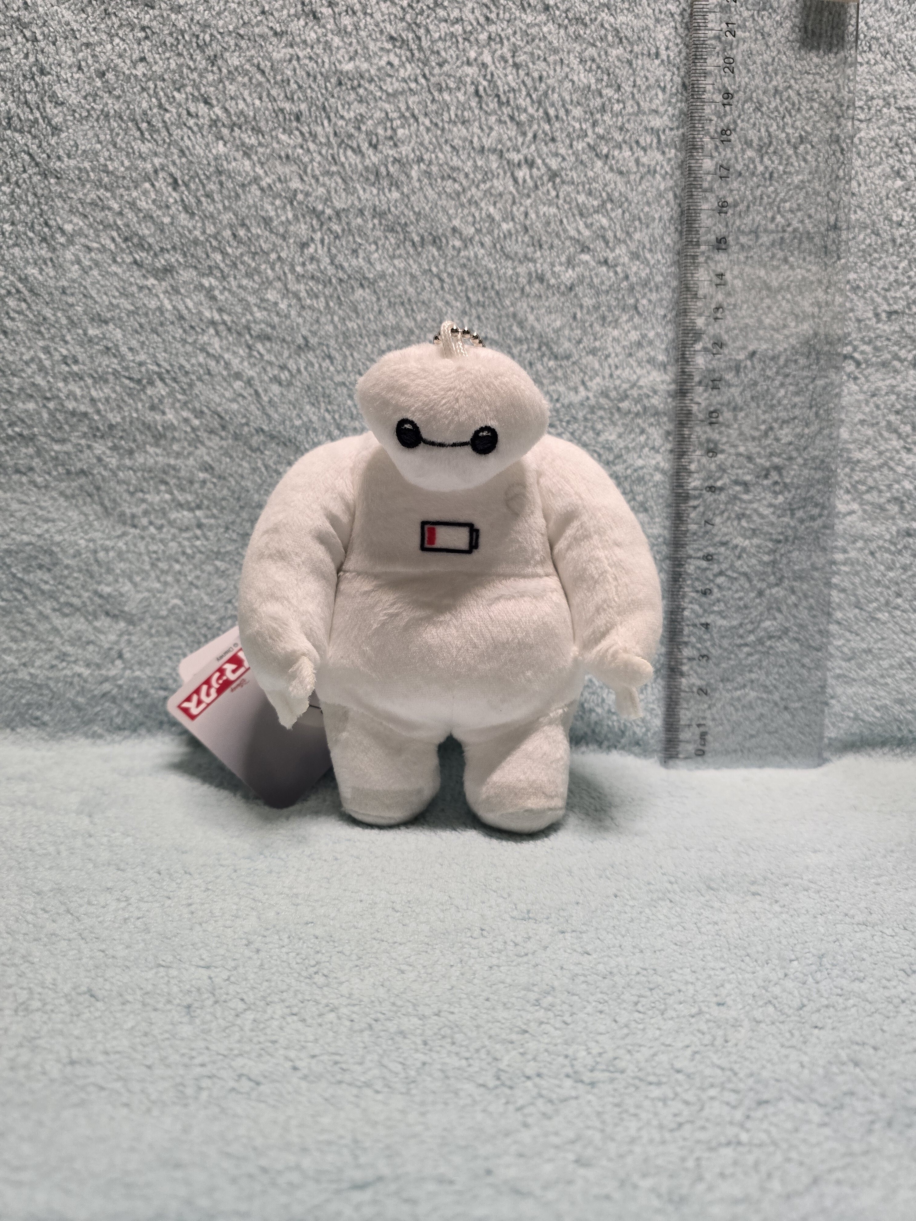 (正品)日本迪士尼超能陆战队大白缺电状态毛绒挂件玩偶