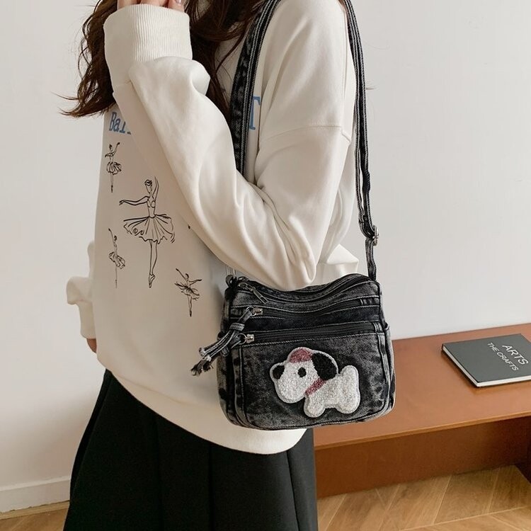 帆布小包包女新款热销潮小仙女手通用款女包